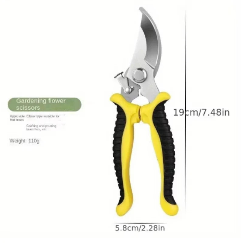 Stainless Steel Professional Gardening Shears Pruning branches Fruit trees Flowers Household Pruning Tools Shears