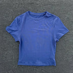 2026 NEW Short Sleeve Seamless Yoga Top Fitness Set Women Workout Running Sports Shorts Gym Suit