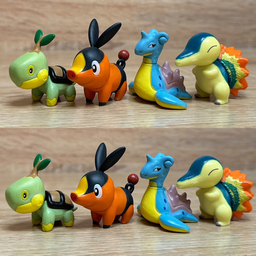 Pokemon Action Figure Pikachu Toys Charmander Squirtle Bulbasaur Pocket Monster Tiny Figure Childrens Gift