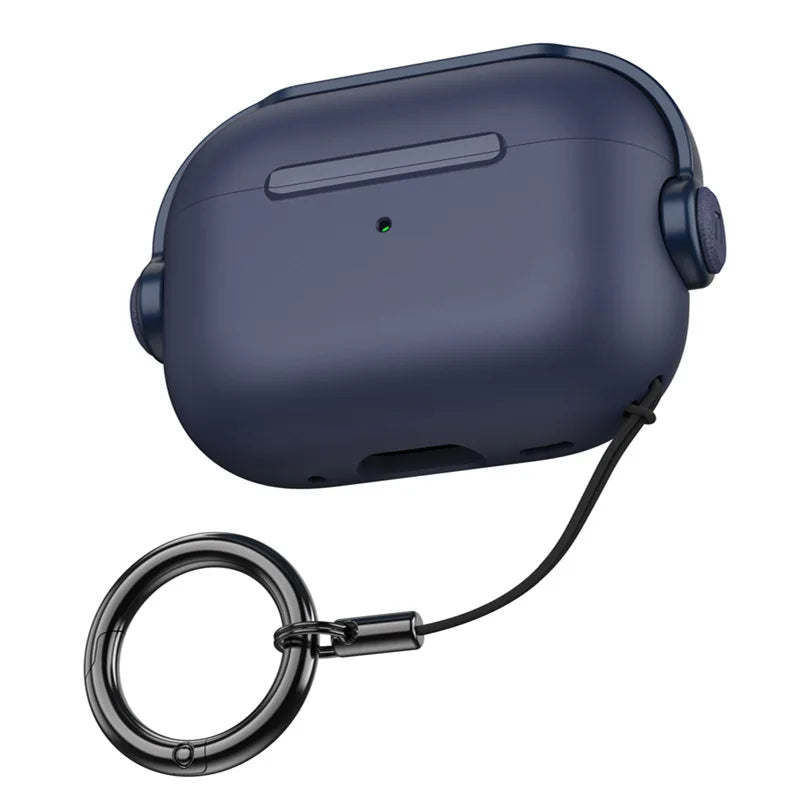 Cover For Airpods Pro 1st 2nd generation TPU Case With Keychain Wireless Earphone Protective Case For Air Pods 3 2 1 Accessories