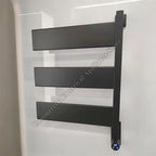 Heated Towel Rack Smart Electric Stainless Steel Temperature Control Bathroom Electric Heated Towel Rail