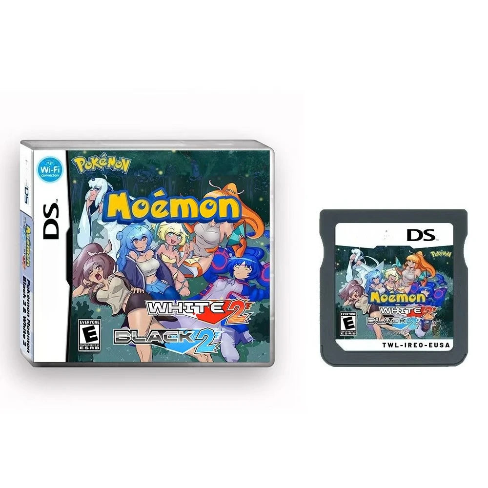 NDS Game Card，Pokémon series Platinum， Pure Heart ，True Soul ， Conquest，Garbage Gold， New  Version English  Game