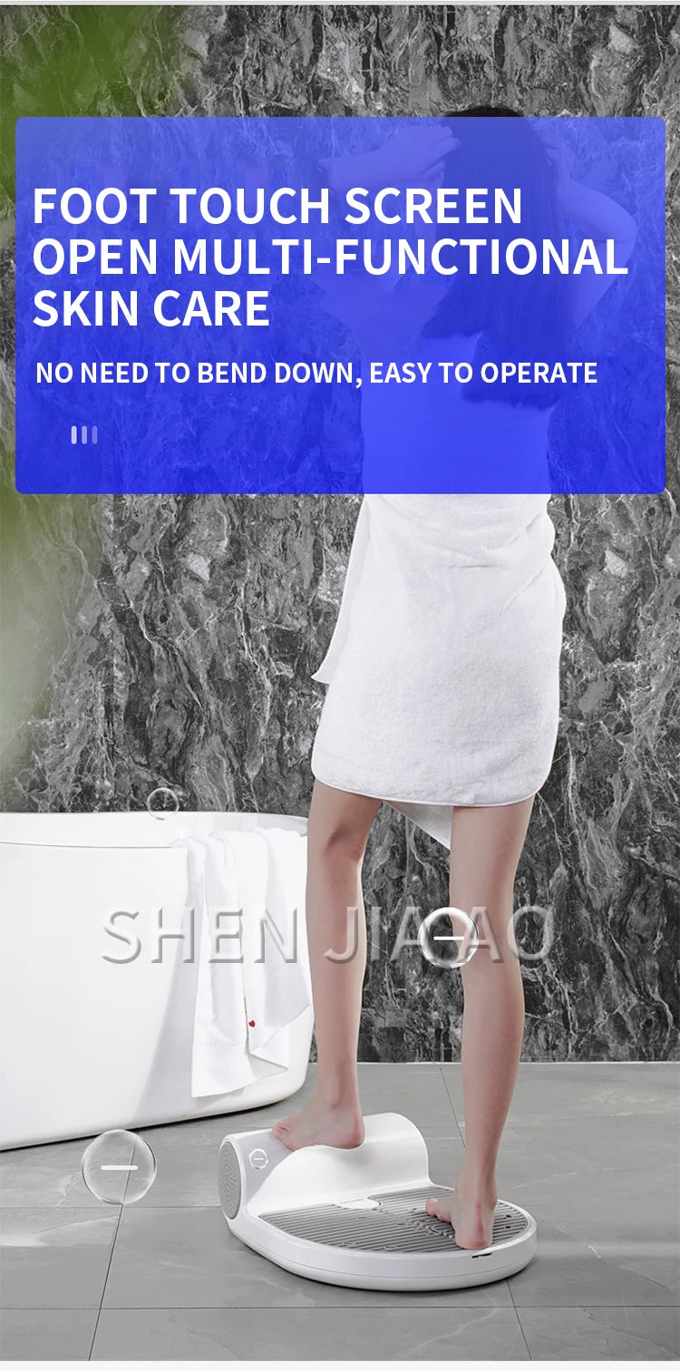 110V/220V Body Drier Machine Bathroom Body Dryer Negative Ions Human Skin Drier Hand Dryer 1350W with scale
