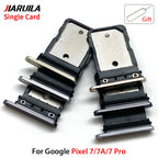 SIM Card Holder For Google Pixel 7 7A 7 Pro SIM Single Card Tray Holder Drawer Phone Holder Adapter Tray Chip Slot Drawer Parts