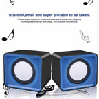 PC Speaker For Computer Laptop Notebook Desktop Caixa De Som Mini Sound Box Music Bocina Column Acoustics Coluna Audio System