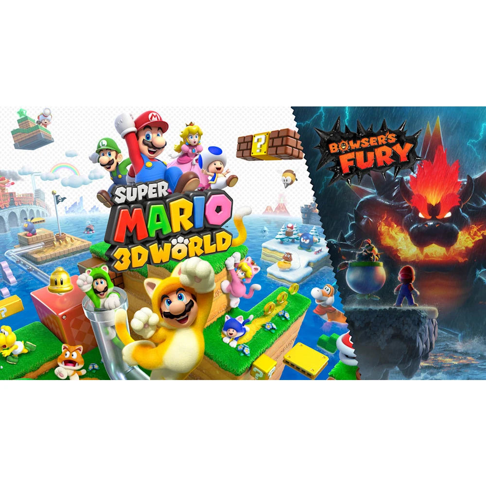 Nintendo Switch Game - Super Mario 3D World Bowsers Fury - 100% Official Original  Physical Game Card for Switch OLED Lite