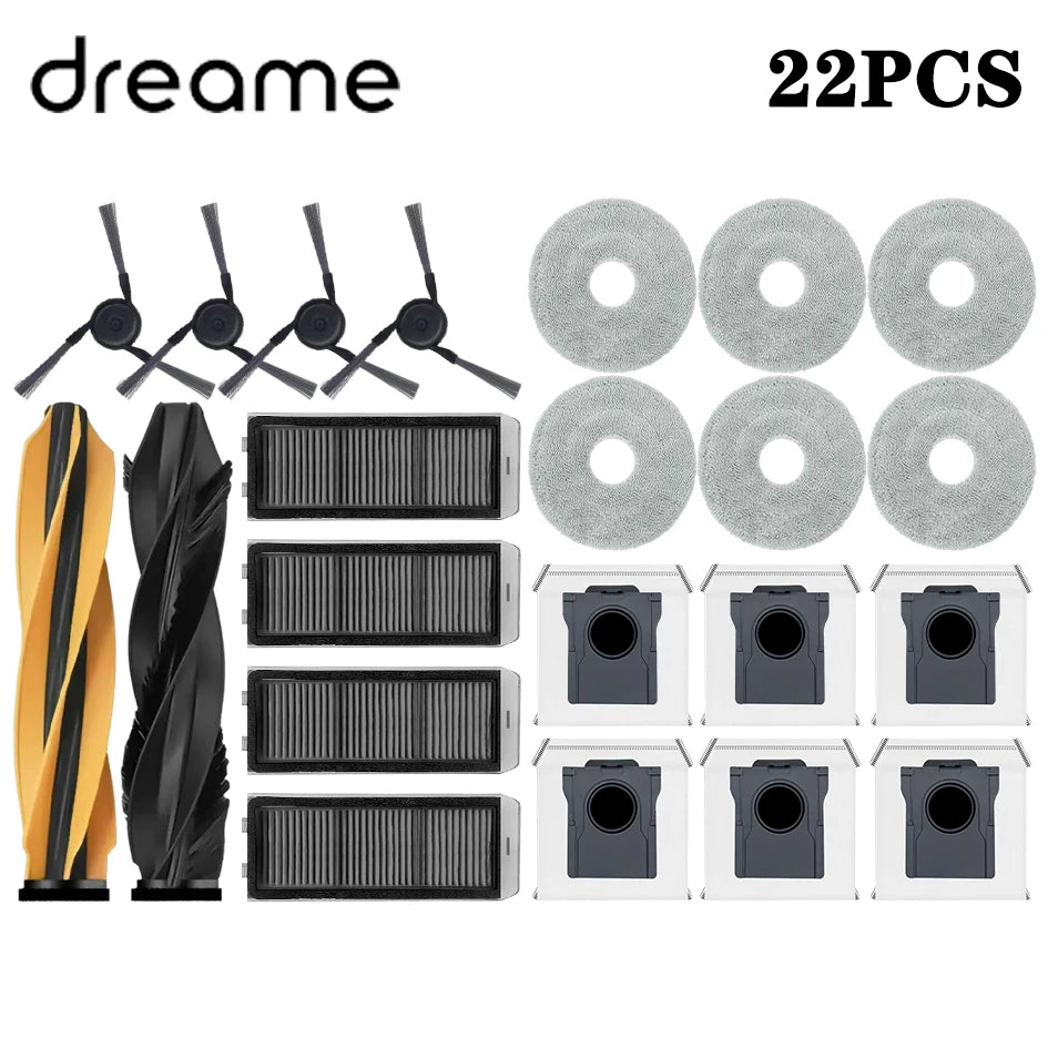 Dreame X50 Ultra/X50 Master/L50 Pro Ultra/L40S Pro Ultra/L40s Ultra/MOVA V50 Ultra Parts Main Brush Filter Mop Cloth Dust Bag