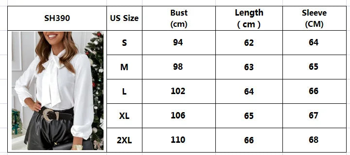 2026 Spring New Women's Stand-up Collar Long-sleeved Shirts, Fashion Office Casual Shirt, White Red Black Camisa Female Chemise