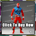 In Stock Mess Toys Scarlet Hero Scarlet Spider Man Messtoys Spiderman Anime Action Figure Figurine Statue Model Gifts Kids Toys