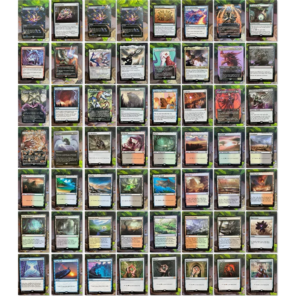Whole Set TCG Cards for Home Play Proxy magical power9 beta fetch lands VMA dual  shock land The One Ring gathering Sol Ring