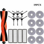 For Xiaomi Robot Vacuum S20+ / S10 Plus / B108GL / B105 Parts Accessories Main Side Brush Hepa Filter Mop Cloth Replacement