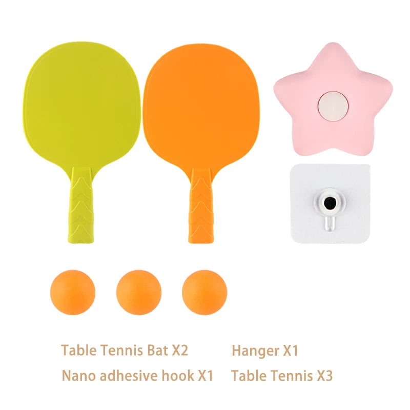 children's parent-child toys hanging table tennis trainer children's indoor practice sensory suspended birthday gifts,