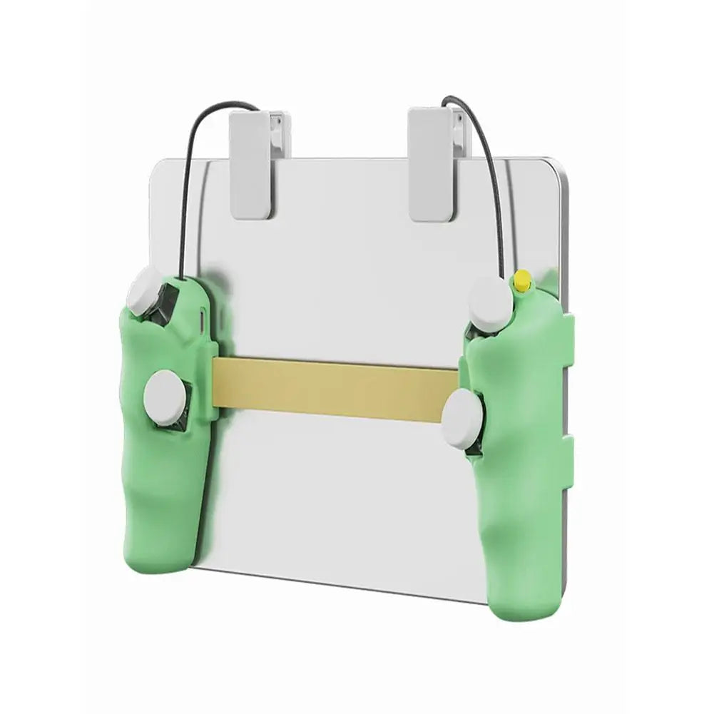 DIY 3D Tablet Game Controller Tablet Game Handle, 8/6/4 Buttons, Pulse Continuous Shooting, For PUBG Gamepad For Ipad Nubia W8E0