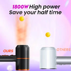 Professional Hand Blow Dryer Travel Home Use Powerful Ionic Barber Salon Equipment Hot Cold Wind Super Black One Step Hair Dryer