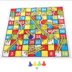 Chess Snake Ladder Flight 38cm/14.96inch Educational Children Toys Interesting Board Game Set Portable Flying Chess Board Game