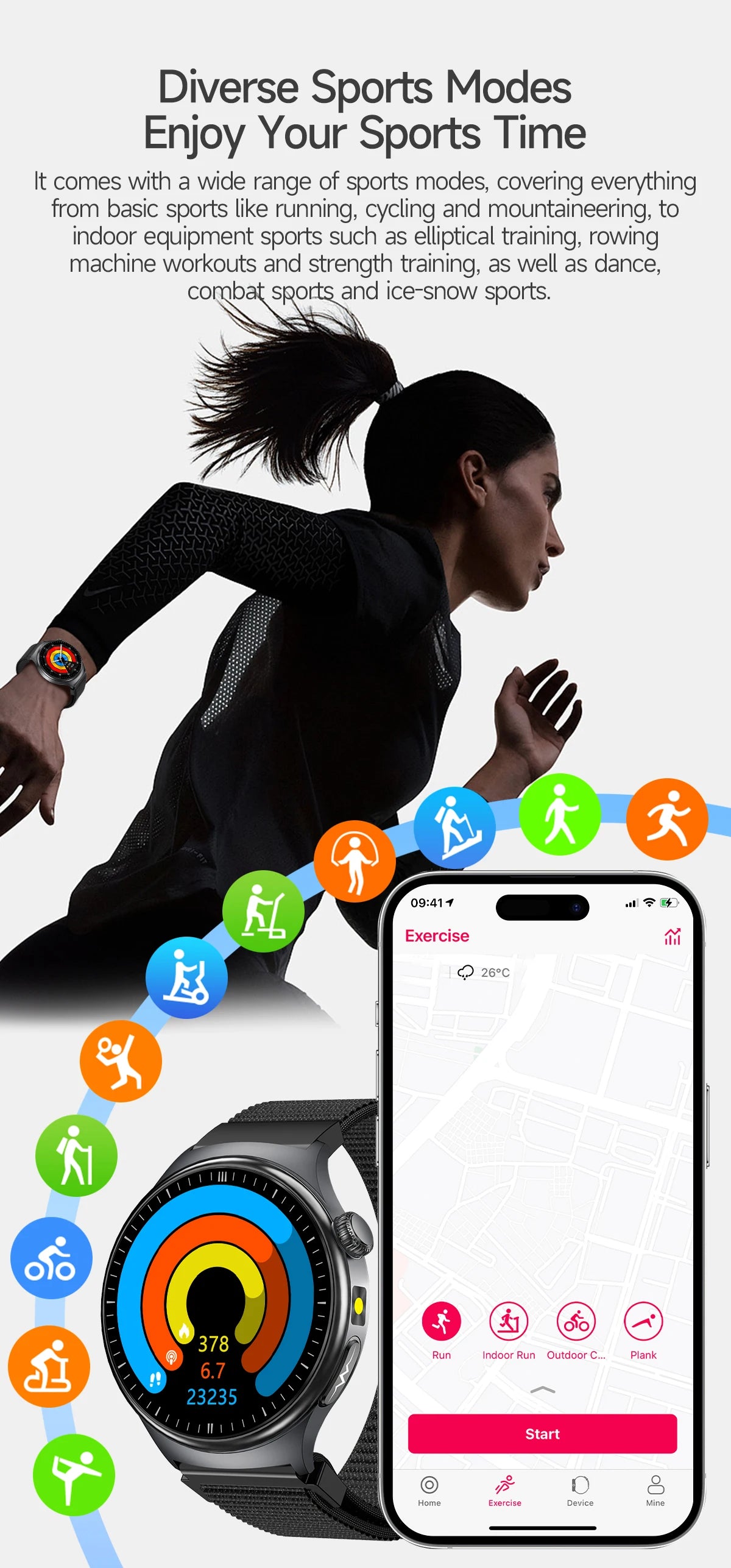 New Accurate ECG Smart Watch Blood Lipids Five Viscera Health Check Body Temperature BT Call Sports Smart Watches For Men 2026