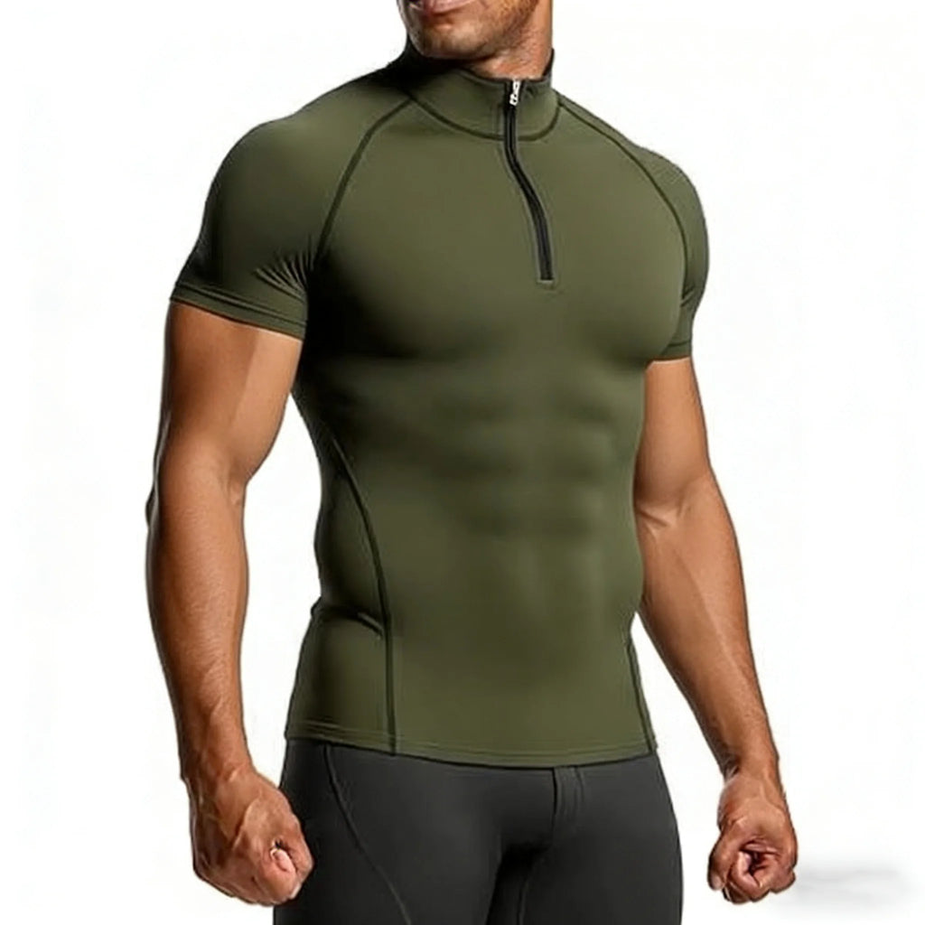 Compression T-shirt Men Summer Sportswear Homme Tops Tee Training Sport Clothing Gym Fitness Jersey Tights Running T Shirt Men