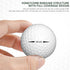 Caiton 100pcs 2-Layer Golf Balls - 332 Dimple, Max Distance, Spin Control, Durable, Precision - For Golf Training & Play