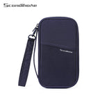 RFID Blocking Passport Holder Travel Wallet Durable Anti-Theft Card Slots Protective Case Flights Travel Organizer for Women Men