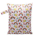 Waterproof Wet Bag Diper Bags Mummy Baby Maternity Packs Washable Zipper Diaper Caddy Organizer Dry Bag Travel Nappy Bag 30x40cm