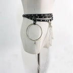 Summer Fashion Short Skirts New Sexy Women Gothic Punk Irregular Skirts Solid Color Drawstring Tie-Up Ruched Ruffles Mini Skirt