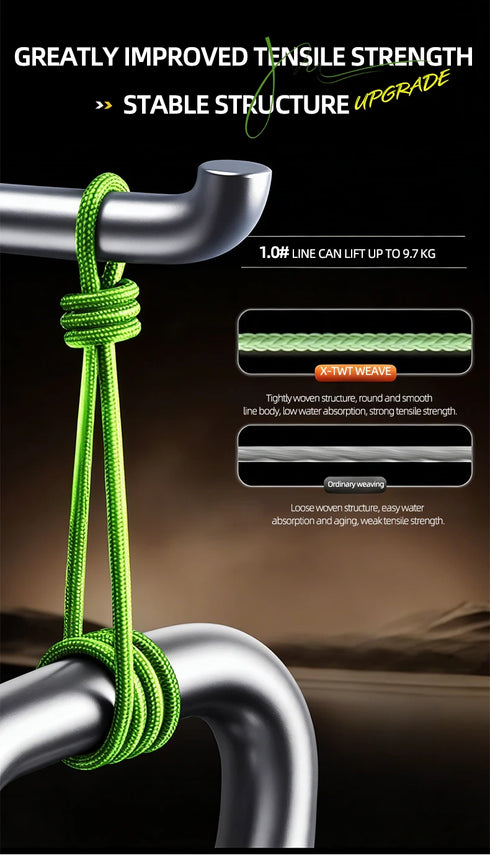 OBSEQUIO 8 Strand Braided Fishing Line 100/150/200M X8 PE Line fishing accessories For fishing equipment carp Braid Wire