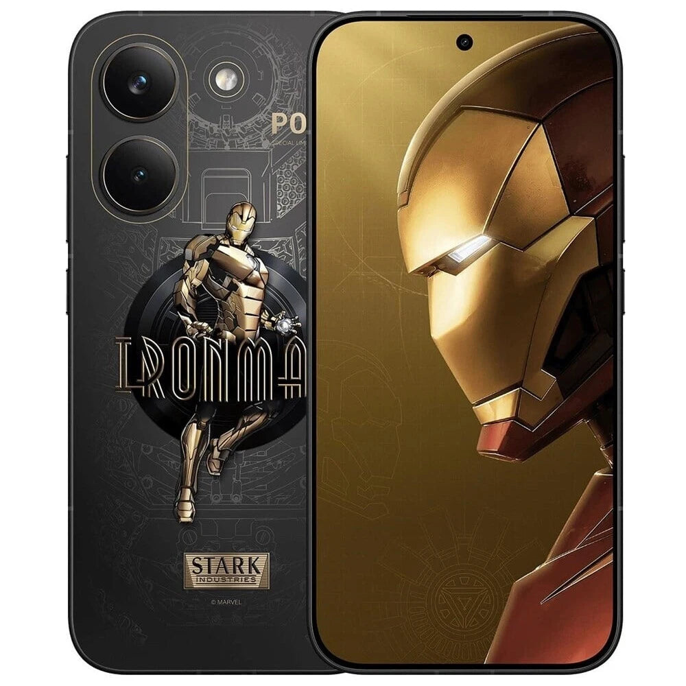 POCO X8 Pro 5G Iron Man Edition 12GB 512GB NFC Smartphone Dimensity 8500-Ultra 6500mAh Battery Sensor Sony IMX882 50MP