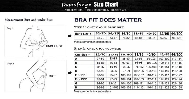 DaiNaFang New Sexy Bras Set Push Up Underwear For Women Adjustable Breathable Design Sweat Absorbing Upper Tray BC Cup Lingerie