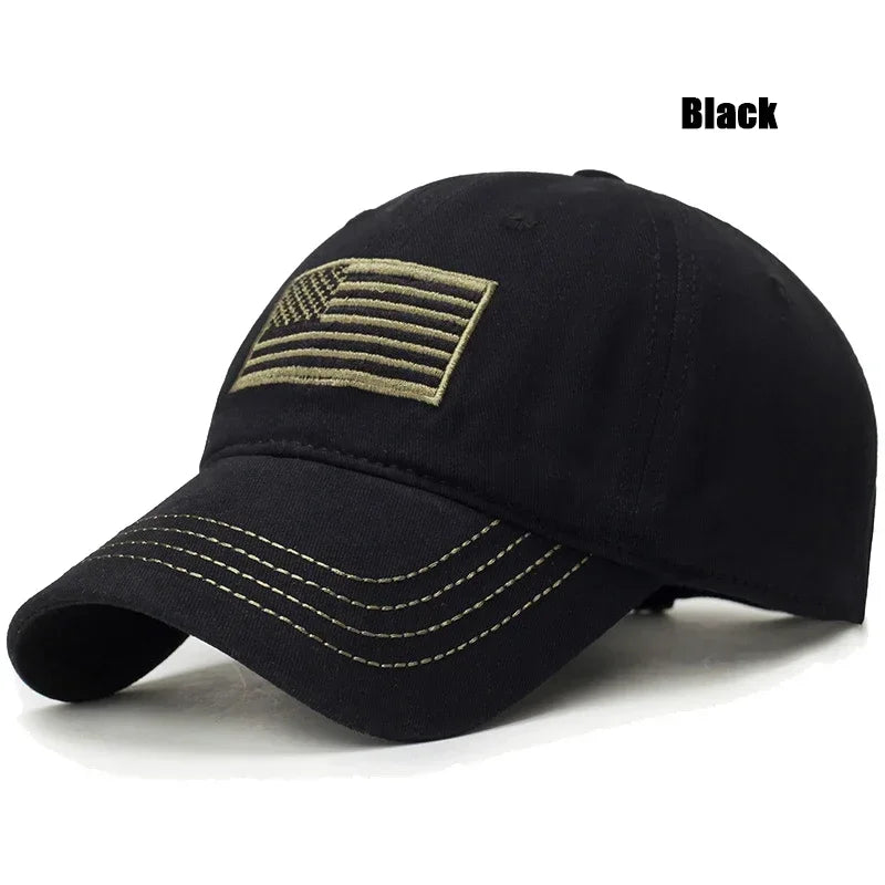 American Standard Men's Baseball Cap Four Seasons Outdoor Leisure Sun Hat Outdoor Fishing Hat