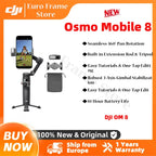 DJI OM8 Osmo Mobile 8 Smartphone Gimbal Stabilizer 3 Axis Mobile Phone Gimbal Original Brand New OM8