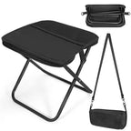 Portable Folding Fishing Chairs Lightweight Iron Alloy Frame Foldable Outdoor Camping Picnic Bench Handbag Compact Durable Stool