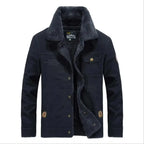 Mens Winter Fleece Jackets Coats Large Size Loose Down Jackets Cotton Warm Parkas High Quality Men Thicker Warm Jackets 6XL