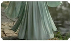 China Traditional Hanfu Women Evening Dresses Elegant Fairy Skirt Loose Big Sleeves Elegant Dress Banquet Dance Clothes Spring