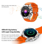 MEVADEN Steel 1.39 inch Men Luxury Smart Watch Bluetooth Call Sport Fitness Tracker Health Monitor Smartwatch for Male MD52