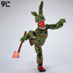9L3D Printed FNAF Freddy Fazbear's Pizza Springtrap Toys Action Figures Anime Model Lucky13 Dummy13 Titan13 Ornaments Gifts