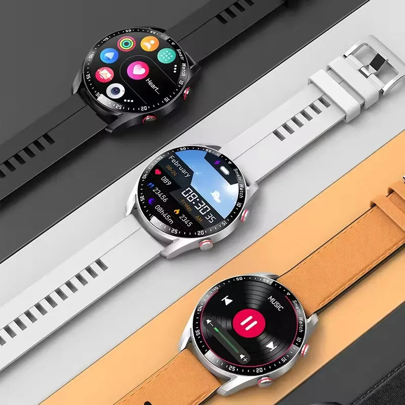 ECG+PPG Bluetooth Call Smart Watch Men Laser Health Blood Pressure Fitnes Sports Watches Man Sports Waterproof Smartwatch+Box Secondary image