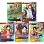 One Piece Roronoa Zoro Series Set Championship Treasure Cup Promo Anime Collectibles DIY Replica Cards Texture Card