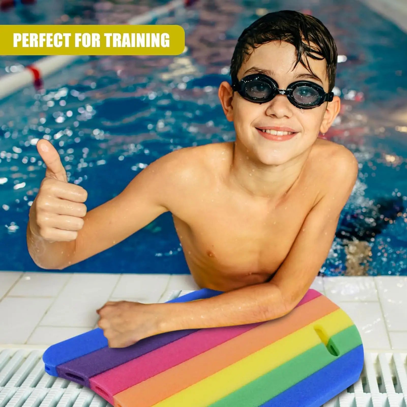 Kick Board Swim Adult Pool Exercise Equipment EVA Foam Swim Kick Board for Kids Adults Swimming Pool Water Exercise Practice Main image