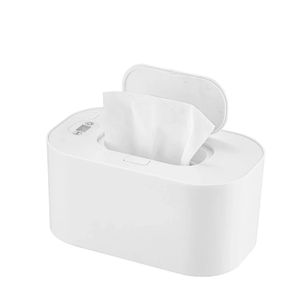 Mini Baby Wet Wipe Warmer Heater Portable Heating Box Home Car Use Towel Dispenser for Napkin & Disinfecting Wipes