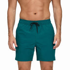 Escatch 2026 Summer Man Swimwear Solid Multicolor Polyester Mesh Liner Side Zipper Pocket Maillot De Bain Homme Sport Shorts