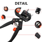 Multi-functional Garden Trimmer Pruning Seedlings Grafting Scissors Fruit Tree Grafting Machine Portable Gardening Tools