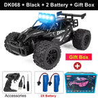 Oike RC Car 1:16 Model With LED Lights Radio Off-road Remote Control Climbing Vehicle Outdoor Cars Drift Race Toys Boys Gifts