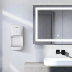 AIKE Automatic Hands Dryer with Drip Tray Wall Mounted High Speed Drying Machine 10-15s Quick Dry Hands Model AK2632 1400-1650W