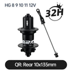 ARC MT088 MTB Hub 6 Pawls 180 Clicks Sealed Bearing Hub Front 9x100 15x100 Rear 10x135 12x142 Bicycle Cube 8 9 10 11 12 Speed