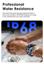 Lenovo 2026 Smart Watch 1.96" HD AMOLED Display Heart Rate Health Monitoring Bluetooth Voice Callings Smartwatch For Android IOS