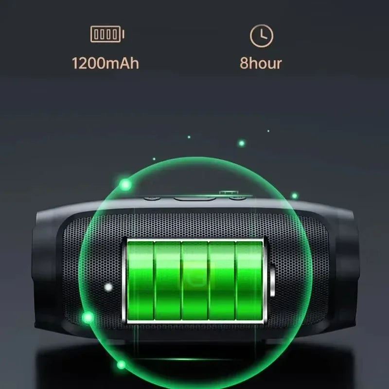 Lenovo TF USB Bluetooth Wireless Speaker Portable Dual Speaker Stereo Outdoor Playback FM Voice Broadcasting Subwoofer Speakers