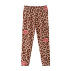 3/4-piece Autumn/Winter Children's Multi-color Combination Fashionable Slim Fit Leggings For Girls Sports And Casual Warm Pants