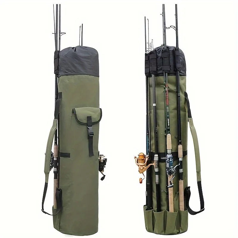 Fishing Rod Bag Durable Folding Fishing Tackle Carry Bag Multifunction Large Capacity High Quality Rod Case