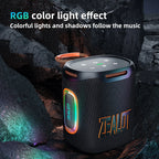 S122 25W Wireless Bluetooth Speaker Outdoor Portable Mini Waterproof Speaker with Light 6000mAh Battery Bass Boost for Outdoor
