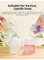 New Automatic Dishwashing Liquid Sensor Kitchen Double Head Gel Foam Hand Sanitizer Soap Dispenser Wall Hanging